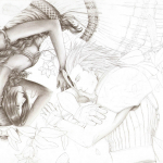 Aerith Aeris Gainsborough and Zack...