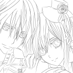 Yuki & Zero from Vampire Knight