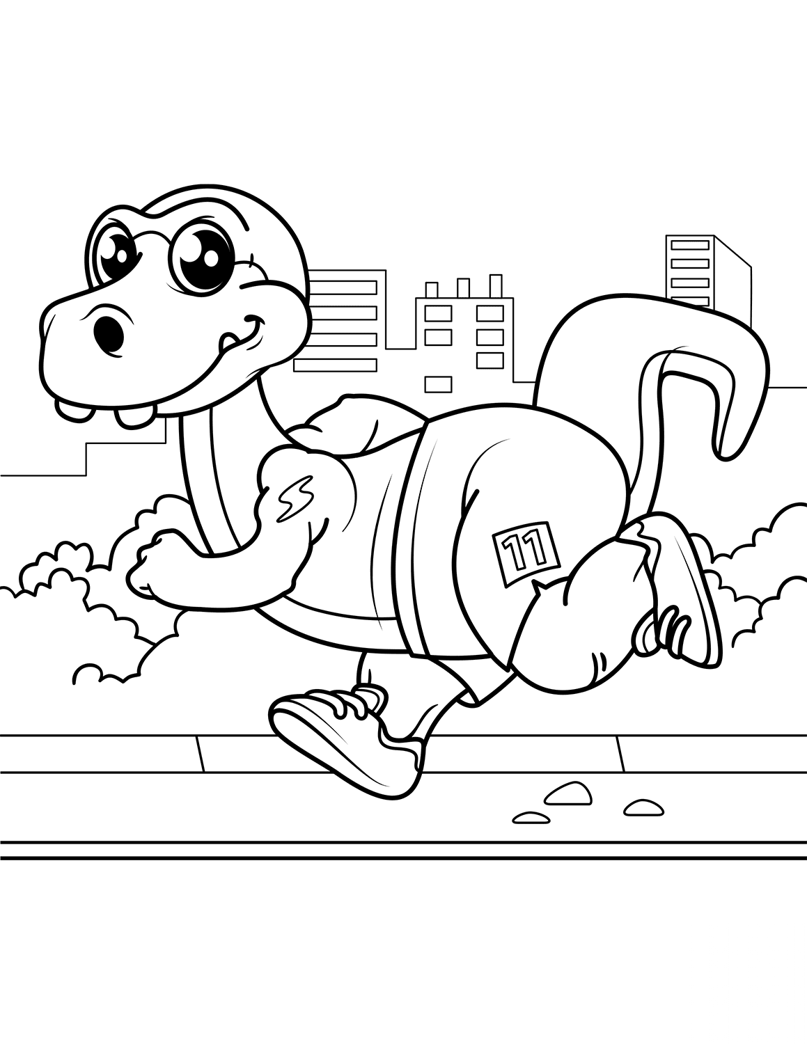 Cute Dinosaur Runner