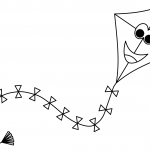 Happy Cartoon Kite