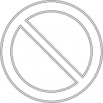 "No Parking" Sign in Russia