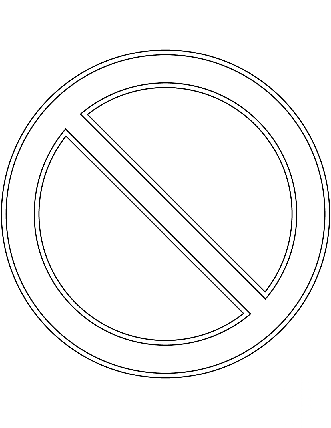 "No Parking" Sign in Russia