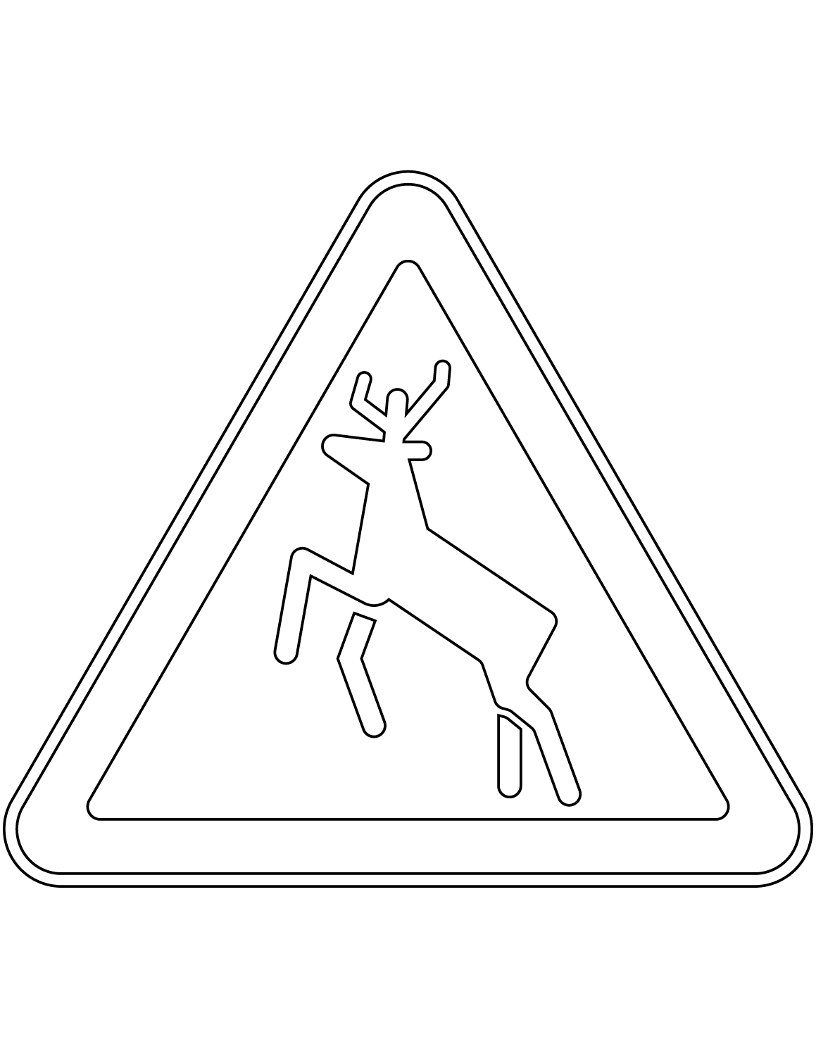 "Wild Animals" Sign in Russia