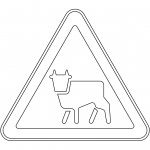"Domestic Animals" Sign in Russia