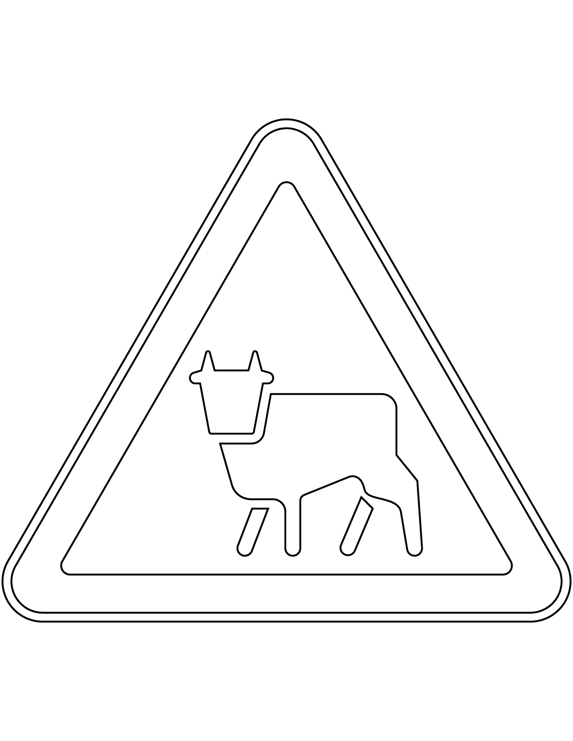 "Domestic Animals" Sign in Russia
