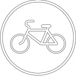 "Bicycles Only" Sign in Russia