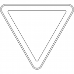 "Give Way" Sign in Russia