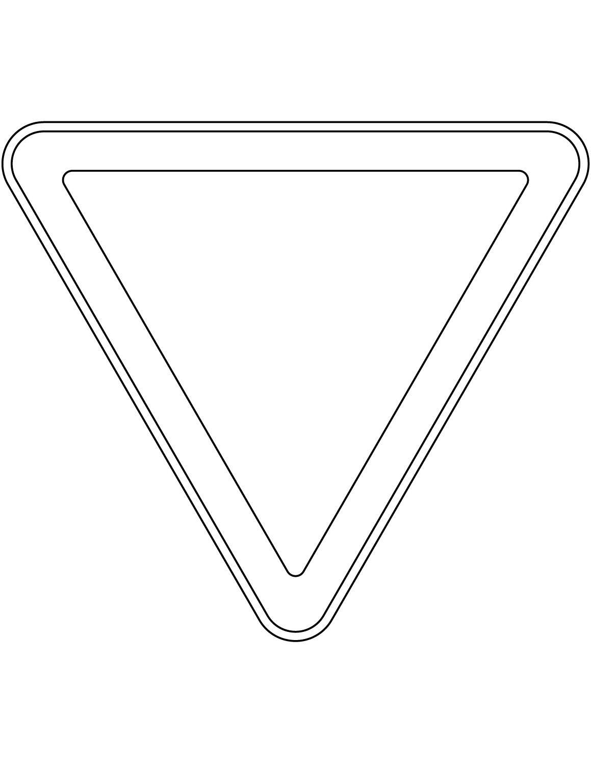 "Give Way" Sign in Russia