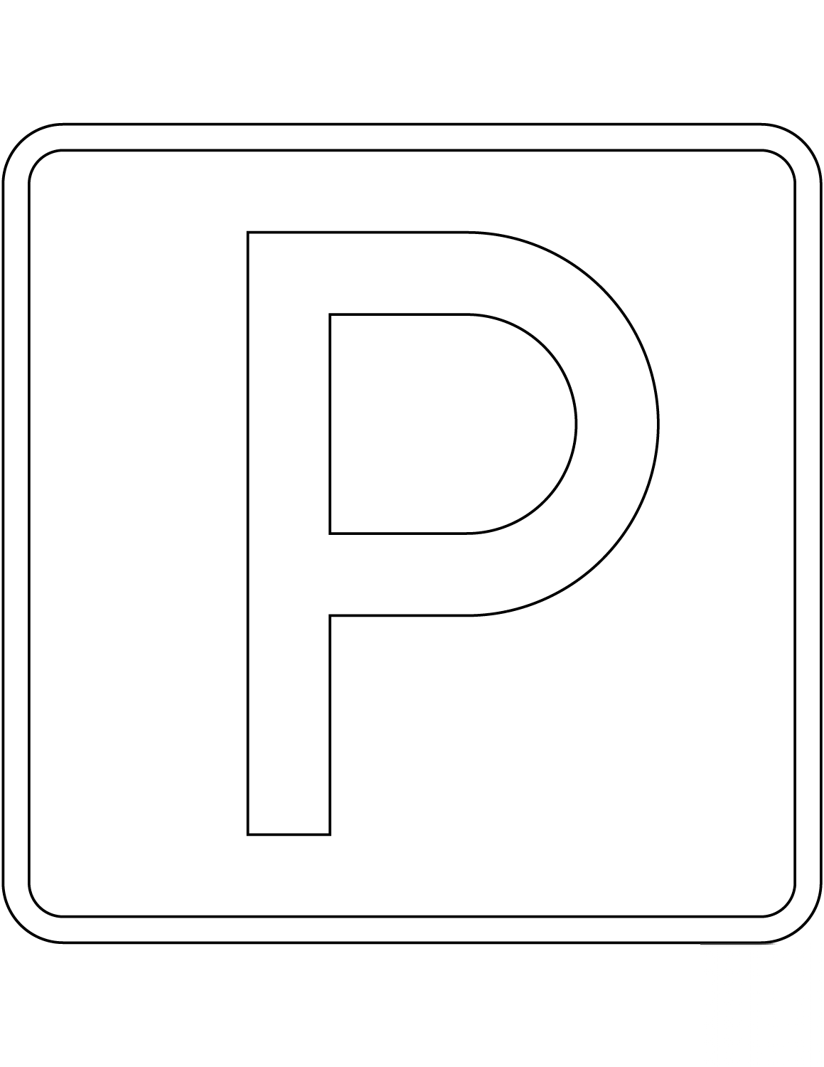 "Parking Place" Sign in Russia