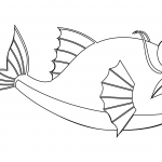 Cartoon Deep Sea Fish