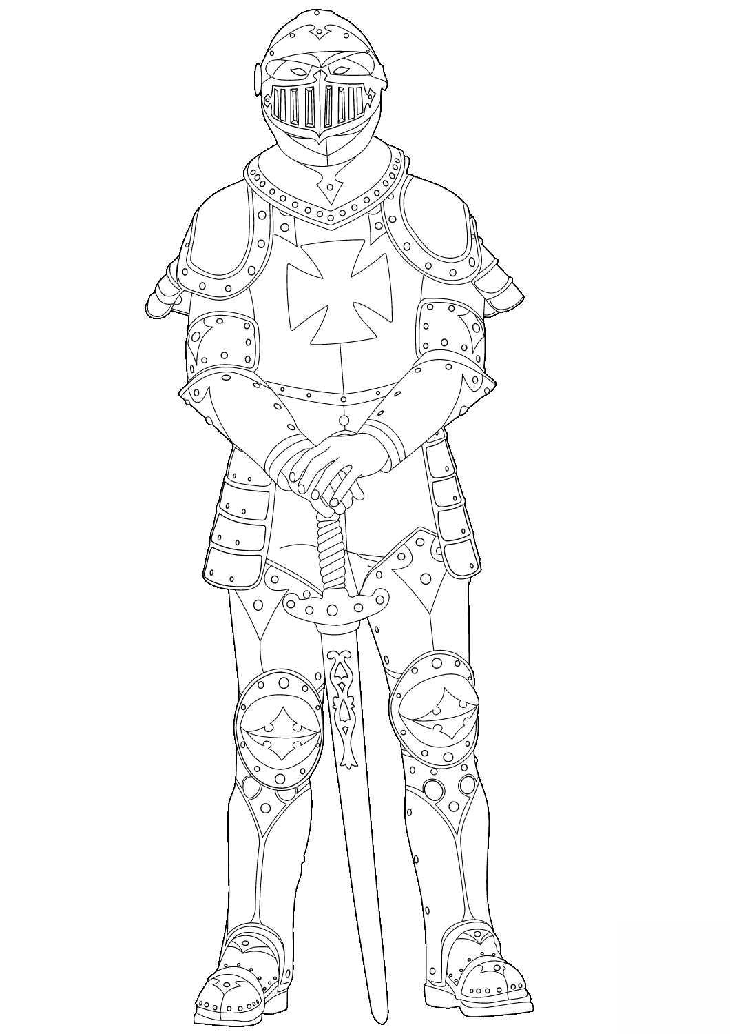 Średniowieczny rycerz