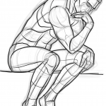 The Thinker by Auguste Rodin