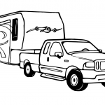 Truck and Rv Camper Trailer