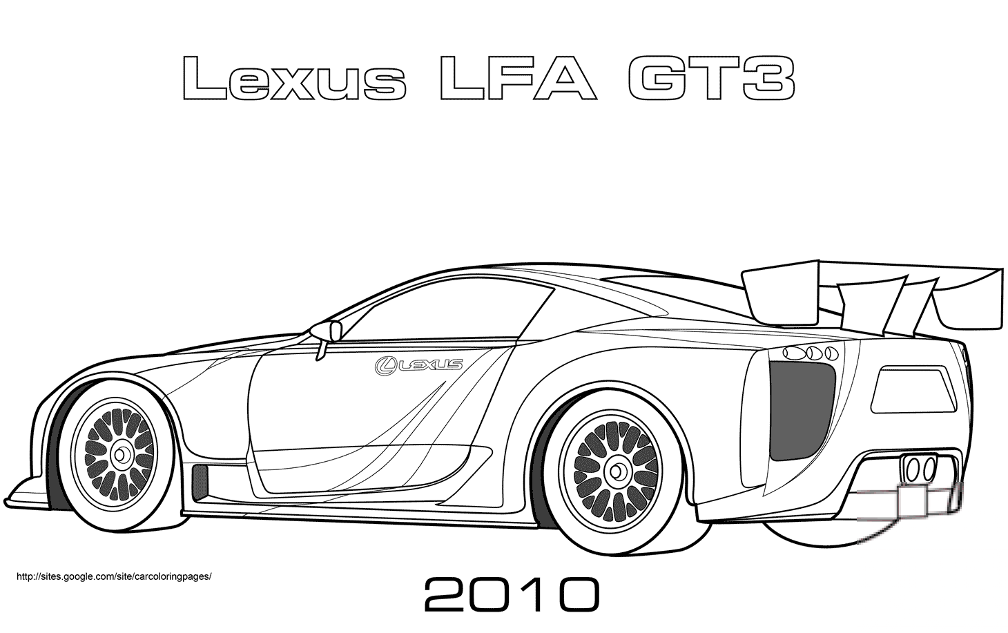 2010 Lexus LFA GT3