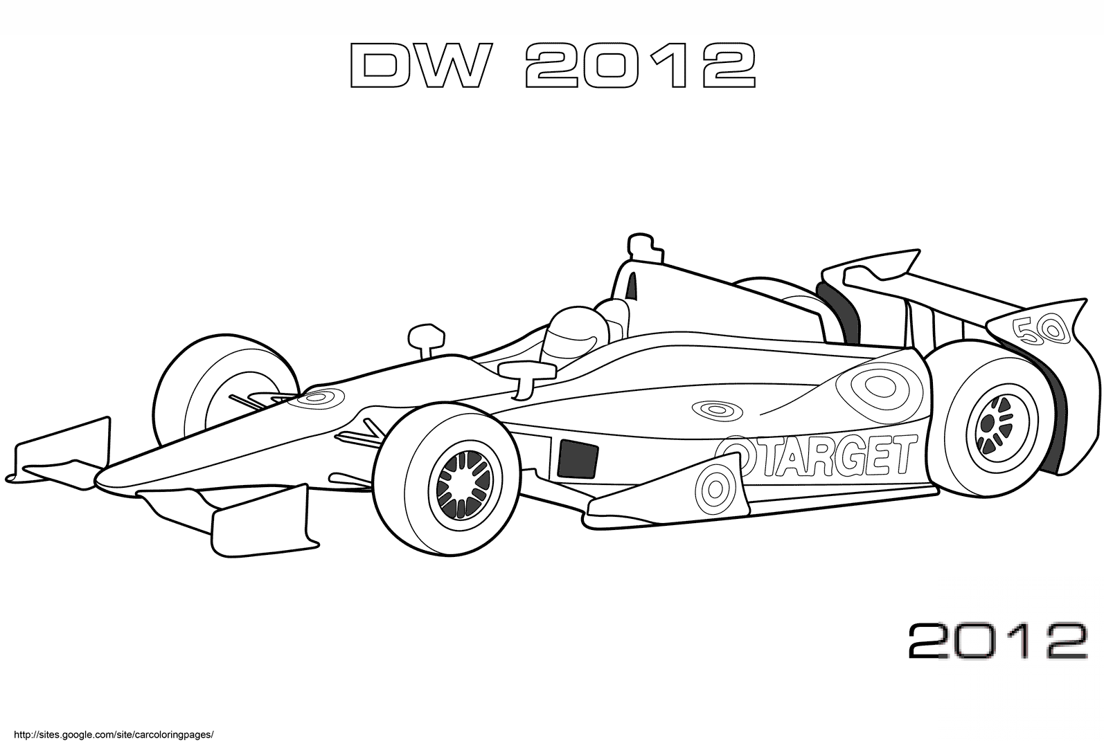 Dallara Dw12 Indy Car