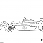 Takuma Sato Lotus 2010 Indy Car