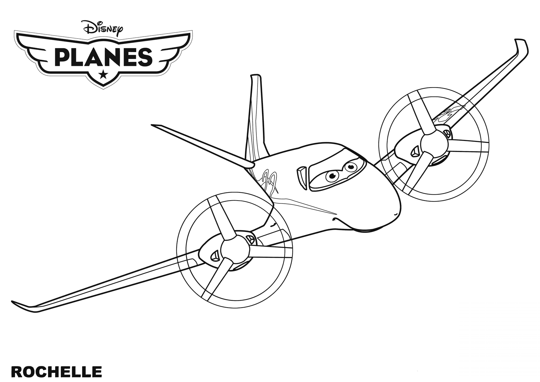 Disney Planes Rochelle