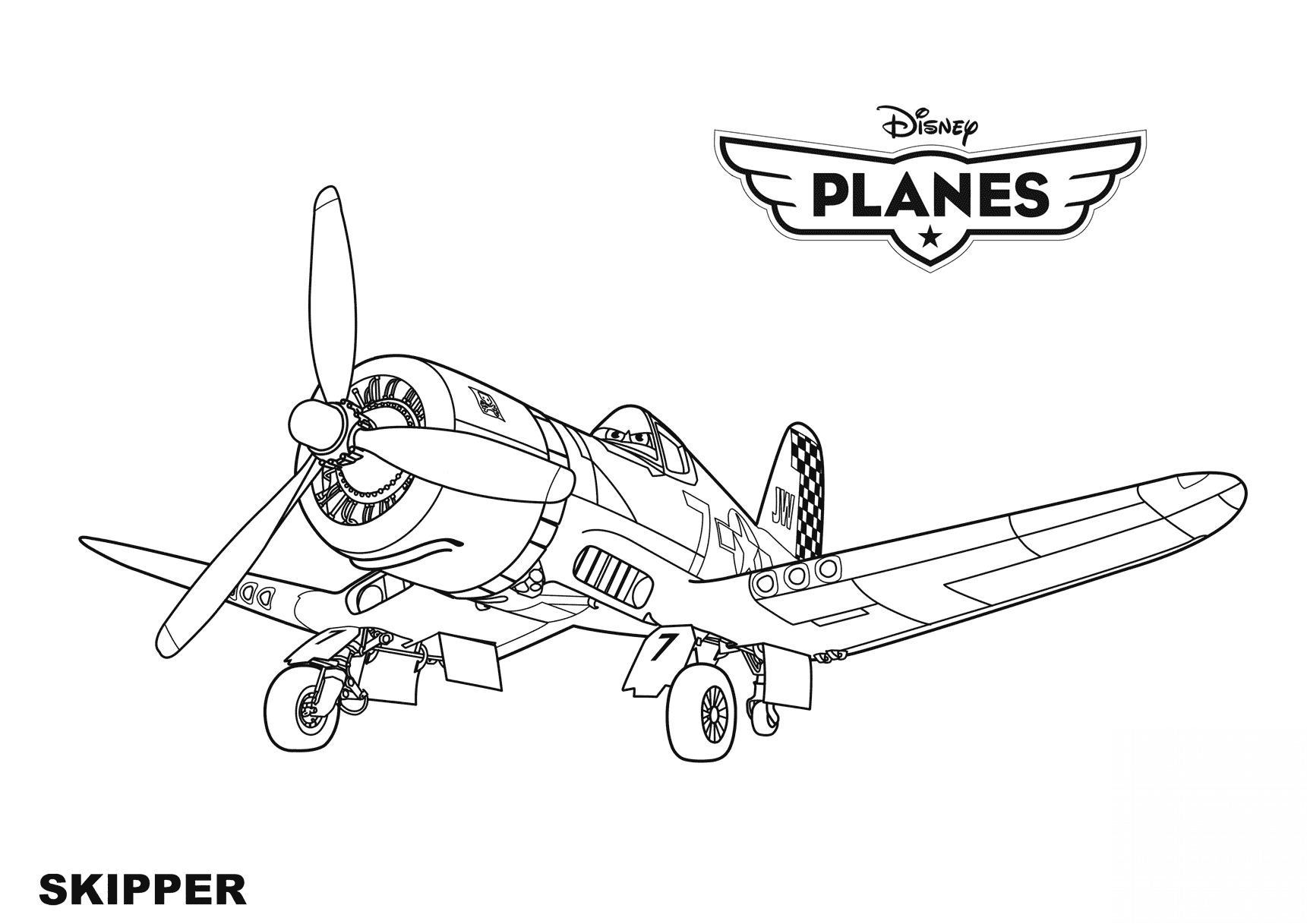 Disney Planes Skipper