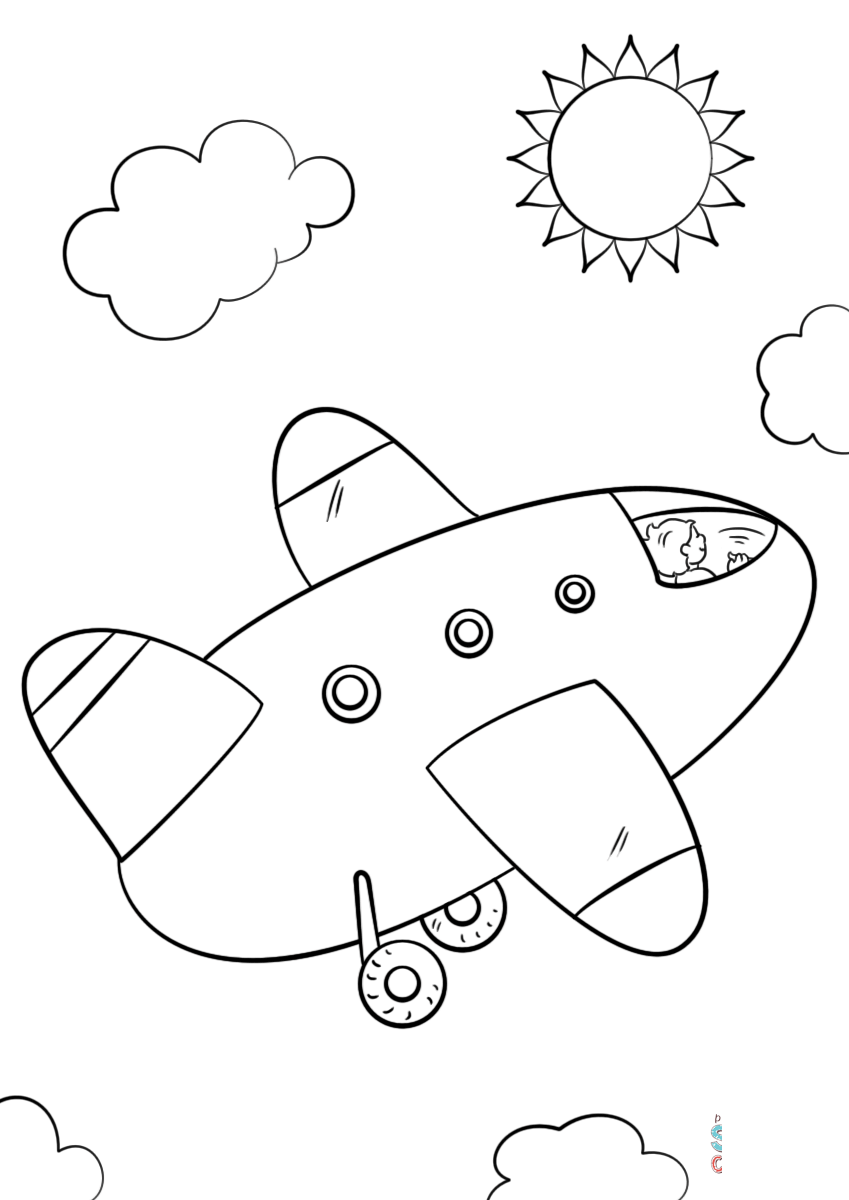 Cartoon Airplane