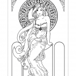 Art Nouveau Girl