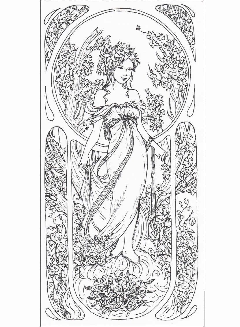 Tribute to Alfons Mucha