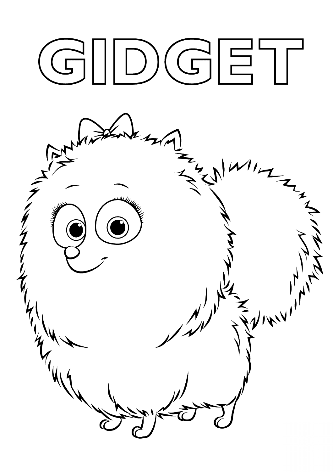 Gidget from the Secret Life of Pets
