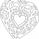 Heart-Shaped Medallion