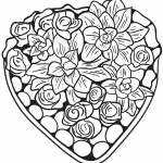 Heart Made of Flowers