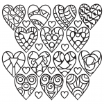 Hearts Pattern