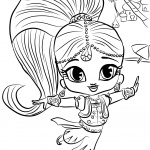 Samira from Shimmer and Shine