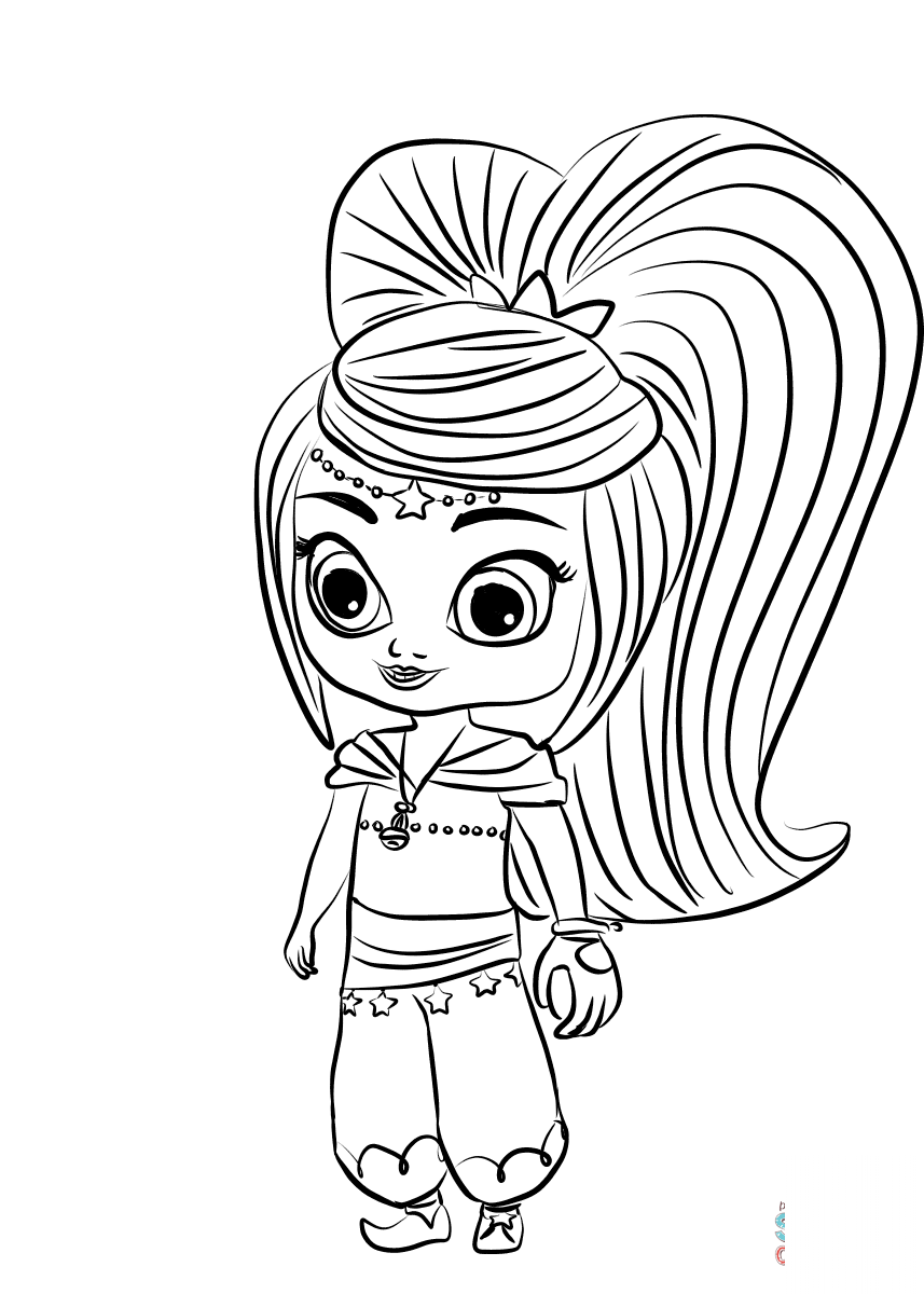 Leah from Shimmer and Shine