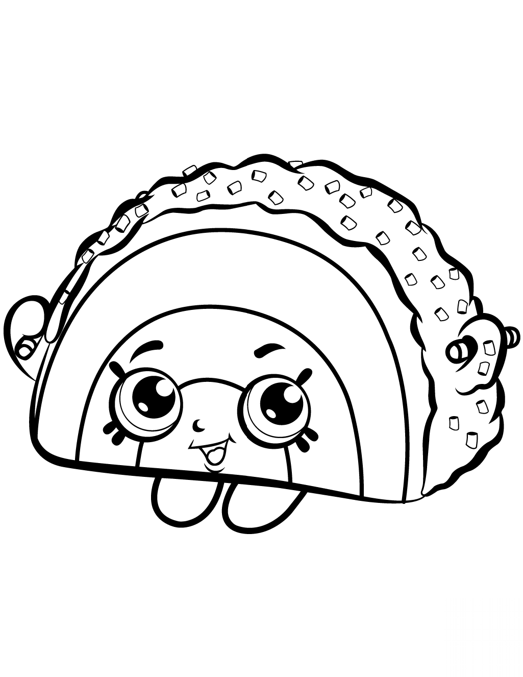 Rainbow Bite Cake Shopkin