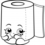 Sweat Leafy Roll of Toilet Paper...