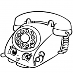 Chatter Rotary Telephone Shopkin