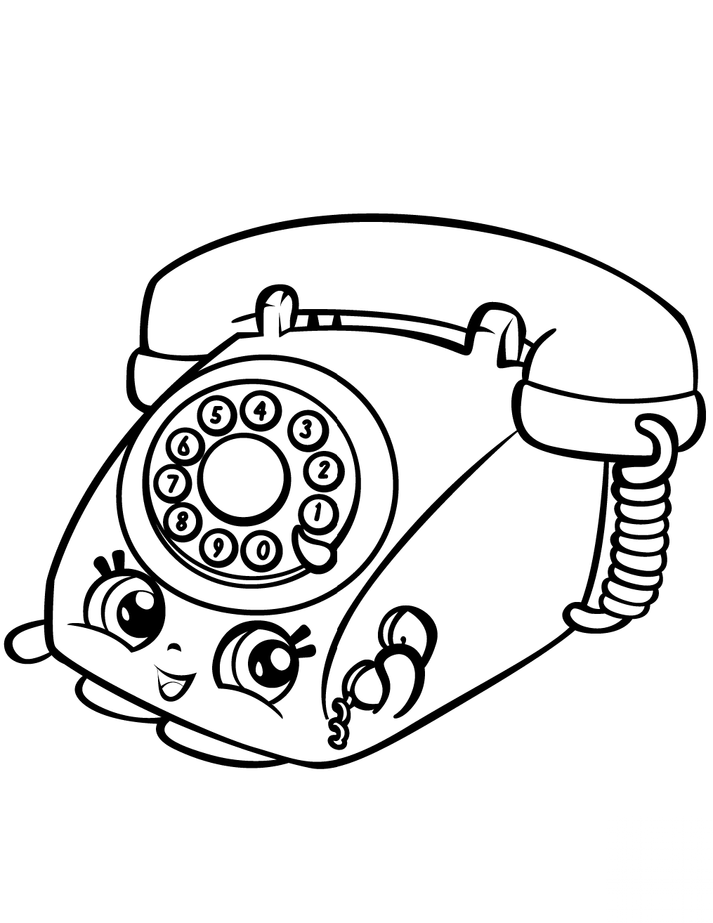 Chatter Rotary Telephone Shopkin