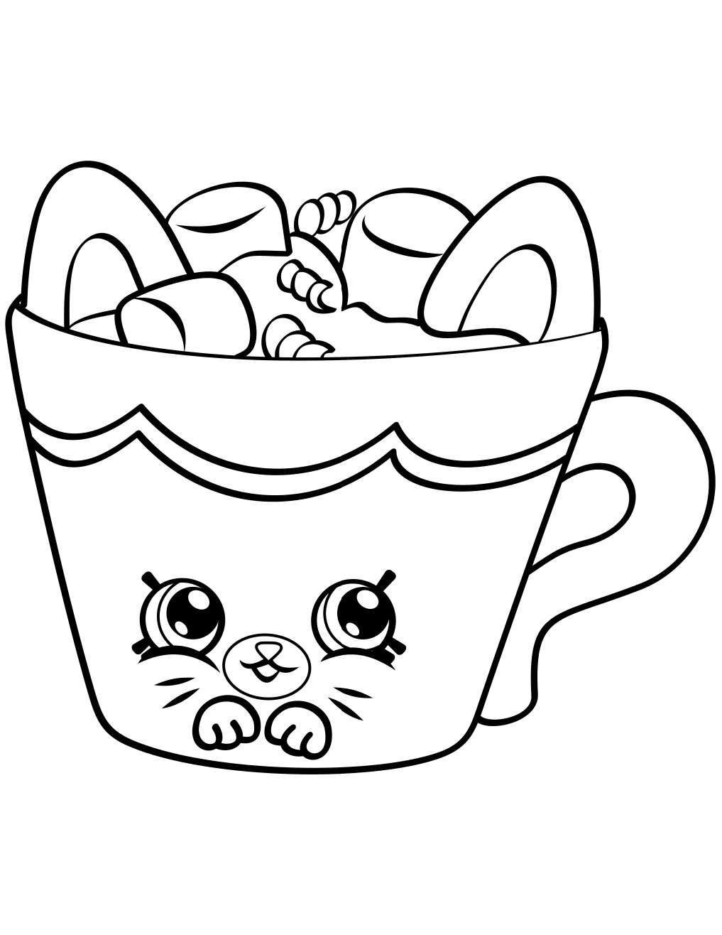 Hot Choc Petkins Shopkin