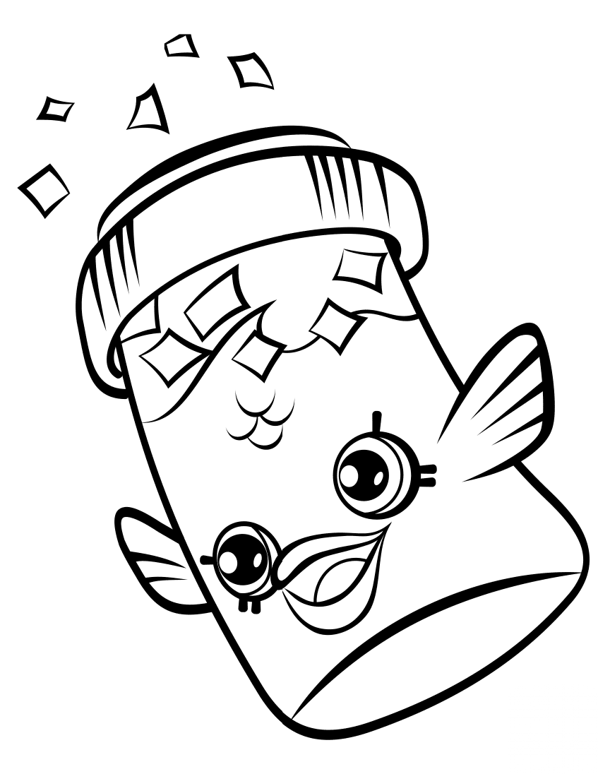 Fish Flake Jake Petkins Shopkin