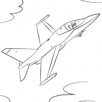 Military Fighter Jet