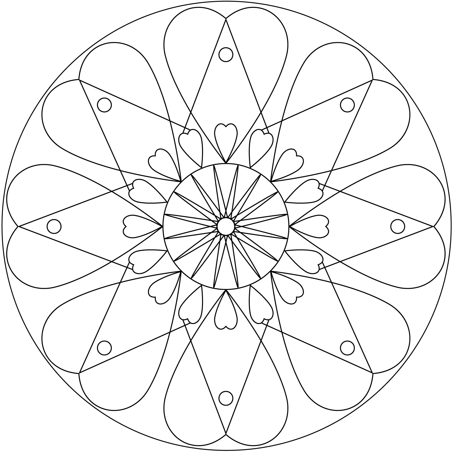 Heart Mandala