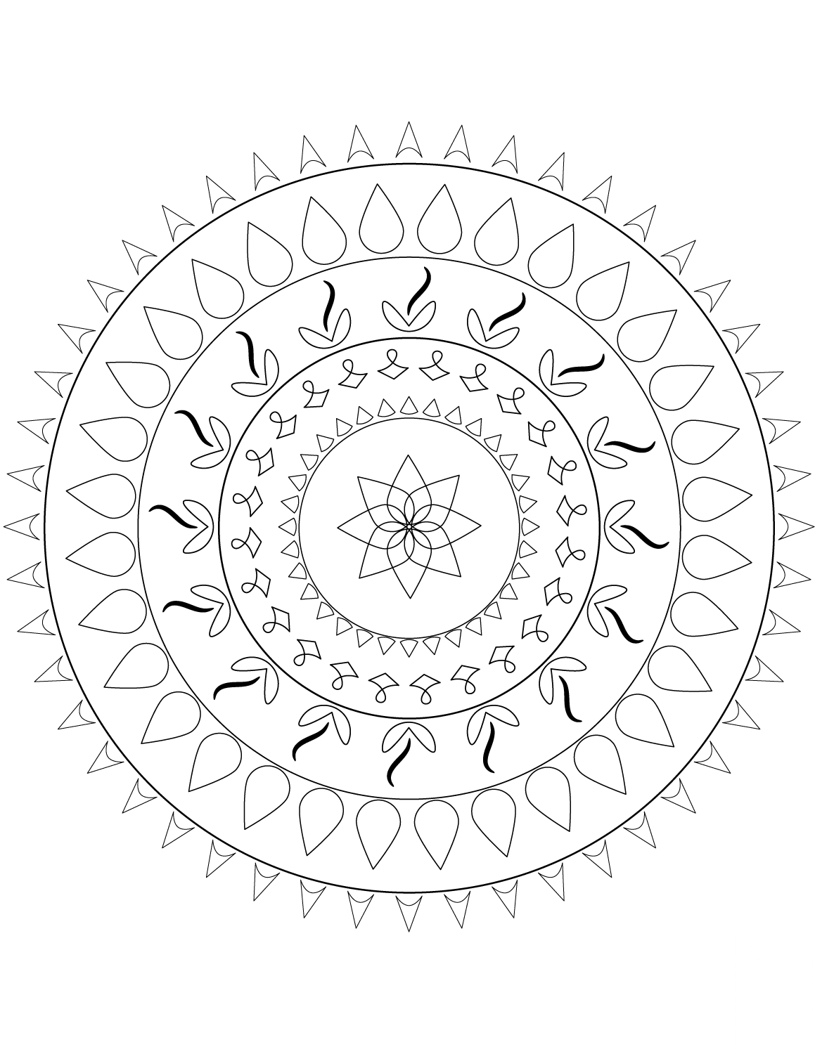 Simple Mandala