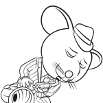 Mike Playing Saxophone