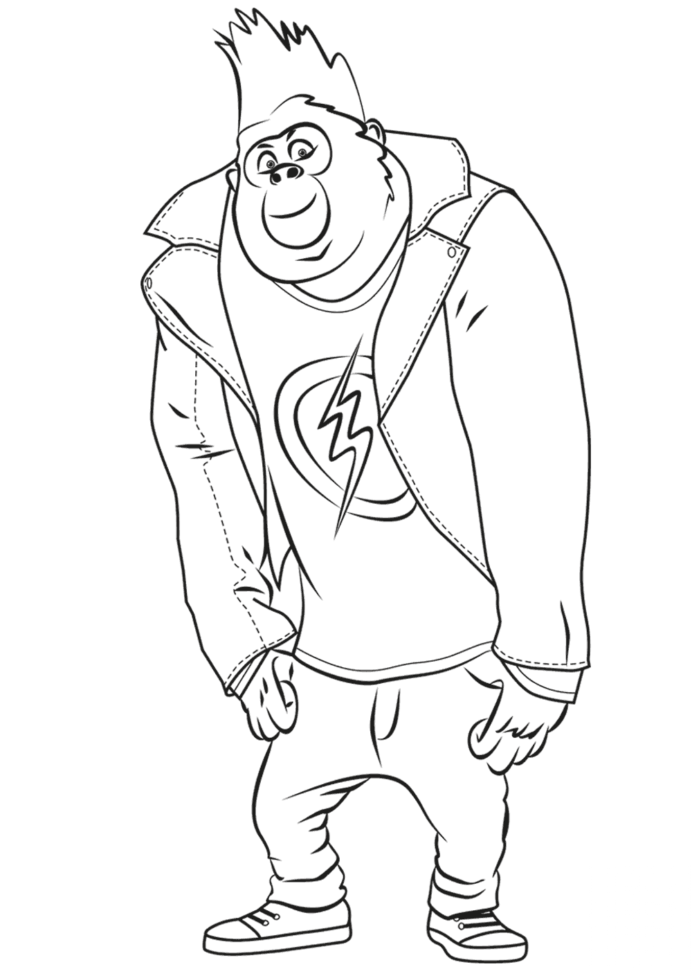 Johnny Gorilla from Sing