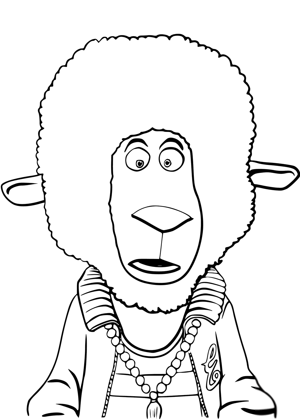 Eddie Noodleman Sheep from Sing