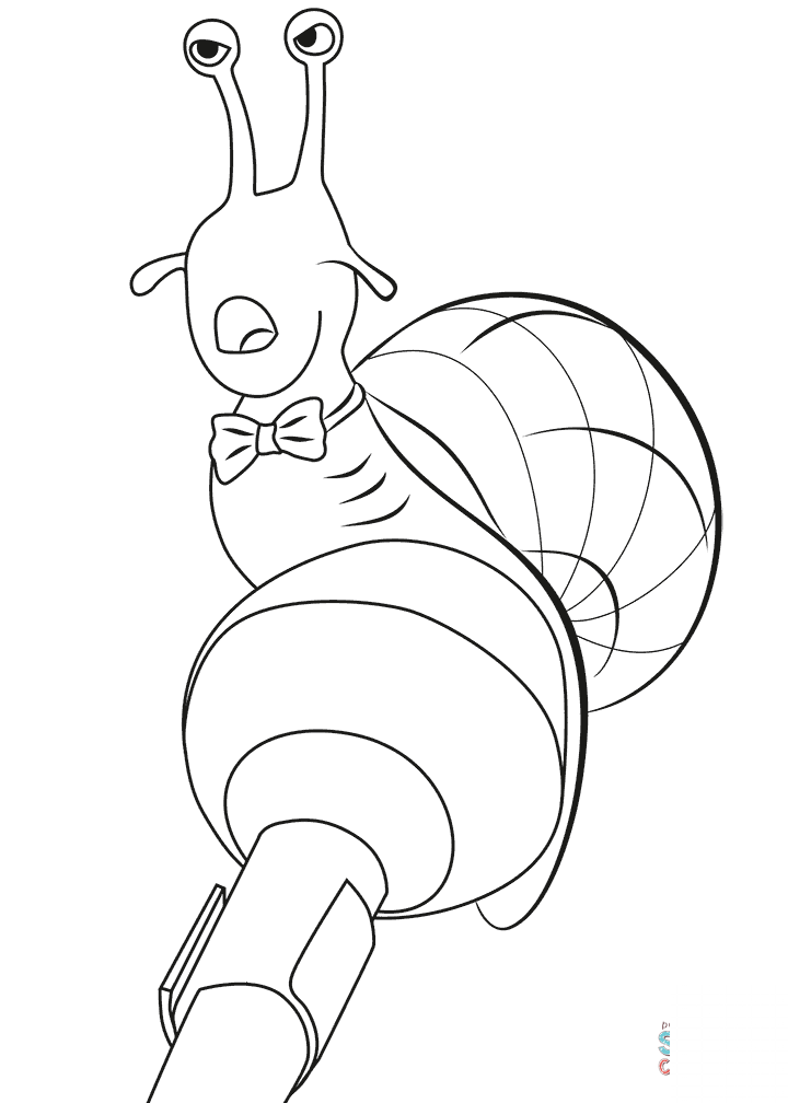 Raymond Singing Snail from Sing