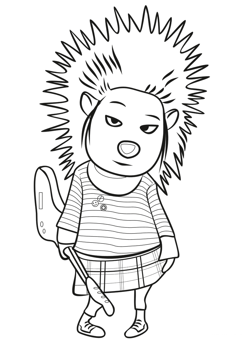 Porcupine Ash from Sing