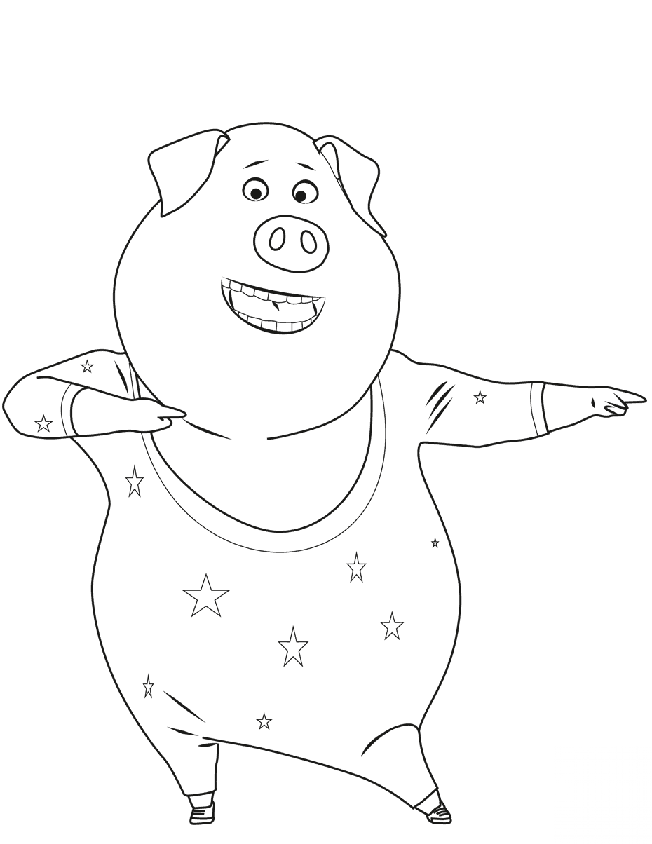 Gunter Pig is Dancing