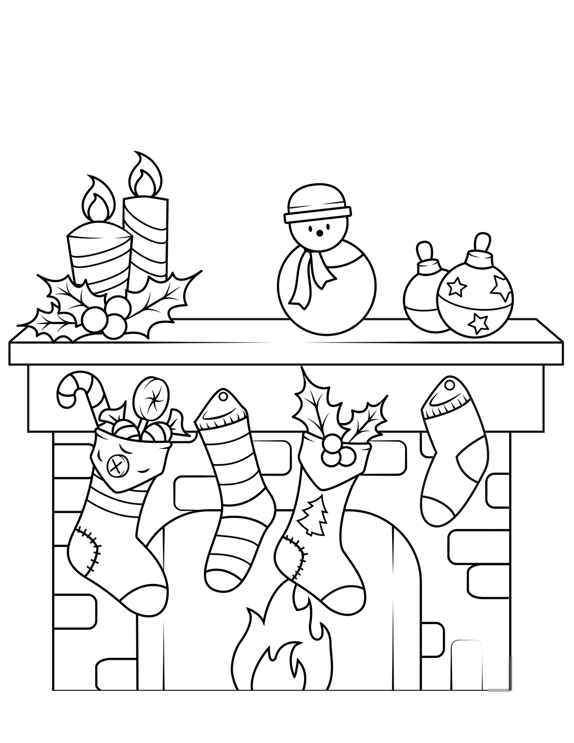 Christmas Fireplace