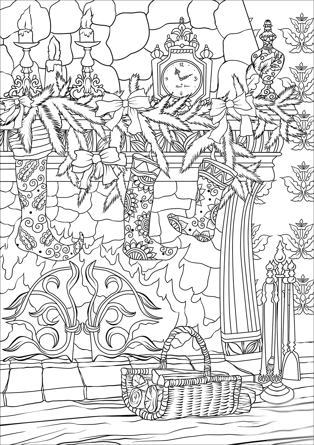 The Stockings were Hung by the...