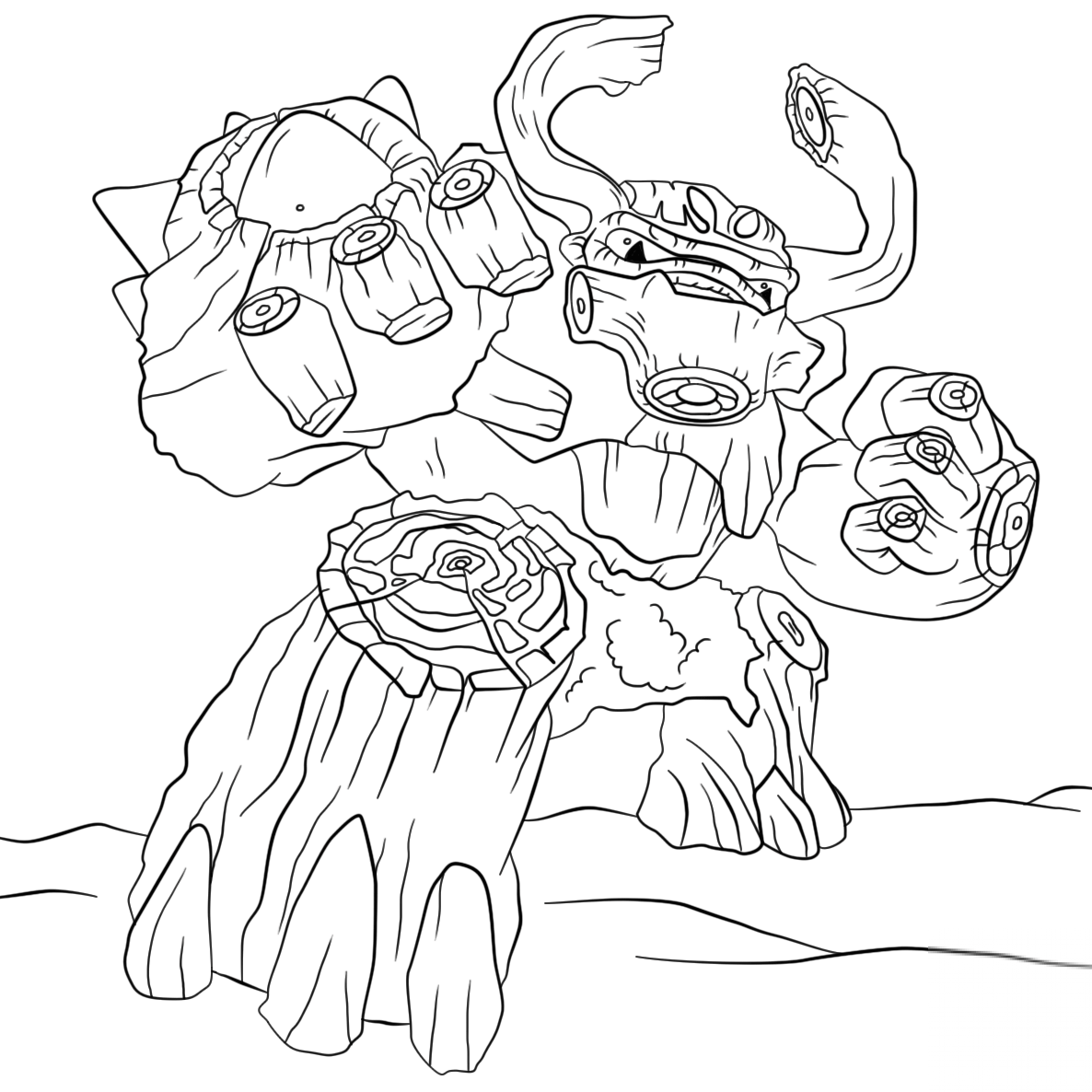 Skylanders Giants Tree Rex