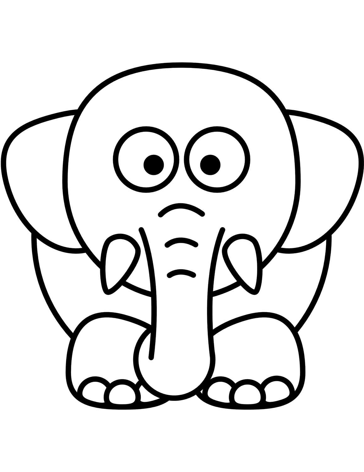 Cartoon Elephant